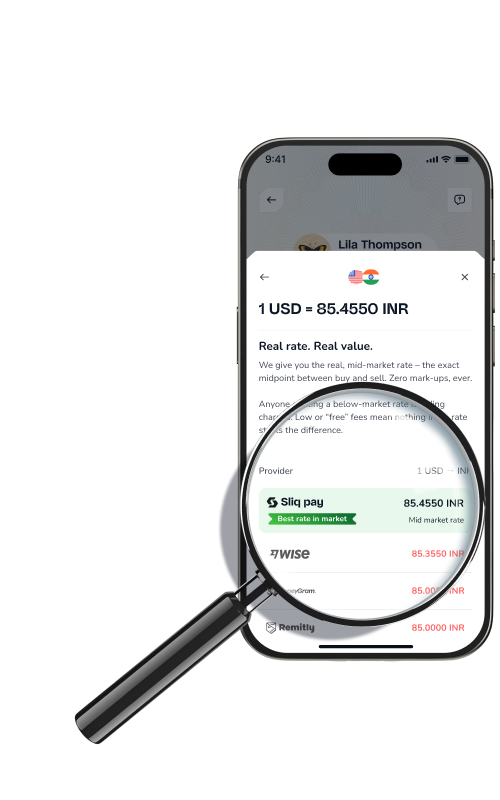 Bank transfer screen