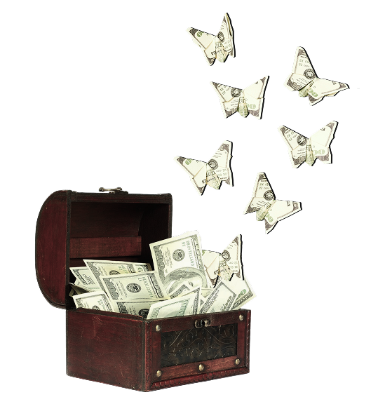 Encrypted money chest